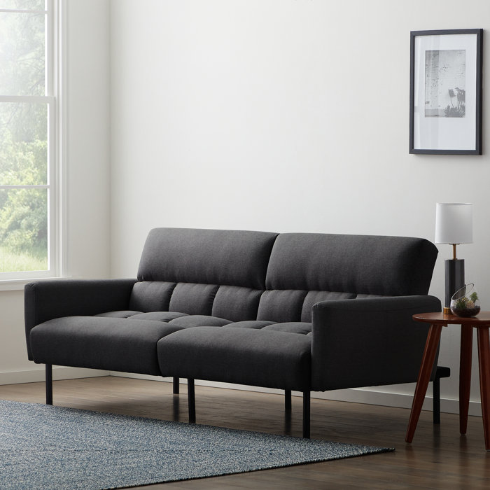 Ollie Futon Sofa Bed with Box Tufting & Reviews